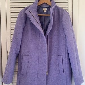 J. Crew Cocoon Coat in Italian Stadium Cloth Size 2